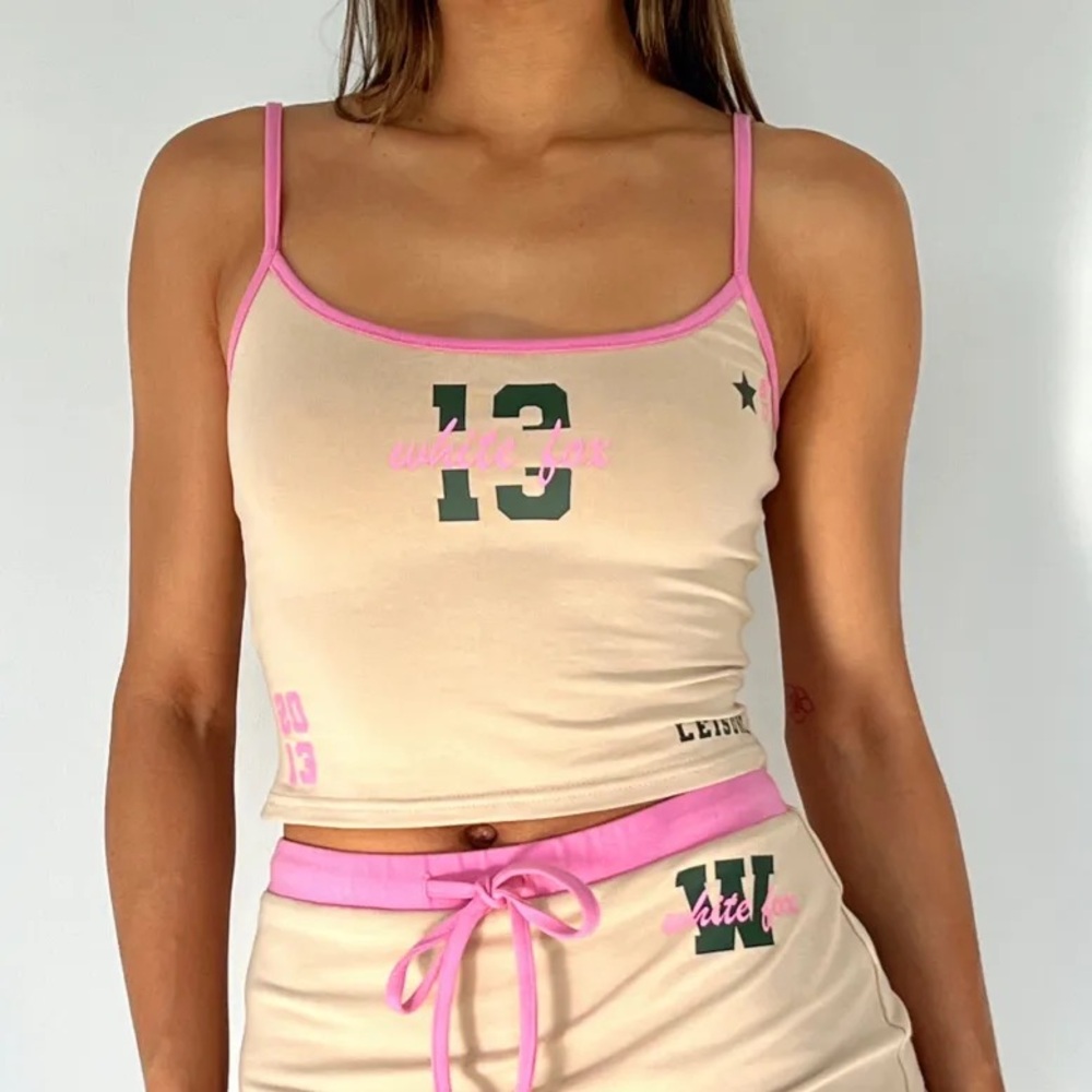 White Fox Tank Top